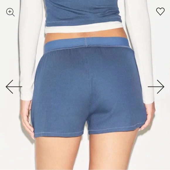 NEW Skims Cotton Rib Loose Boxers - Picture 3 of 7
